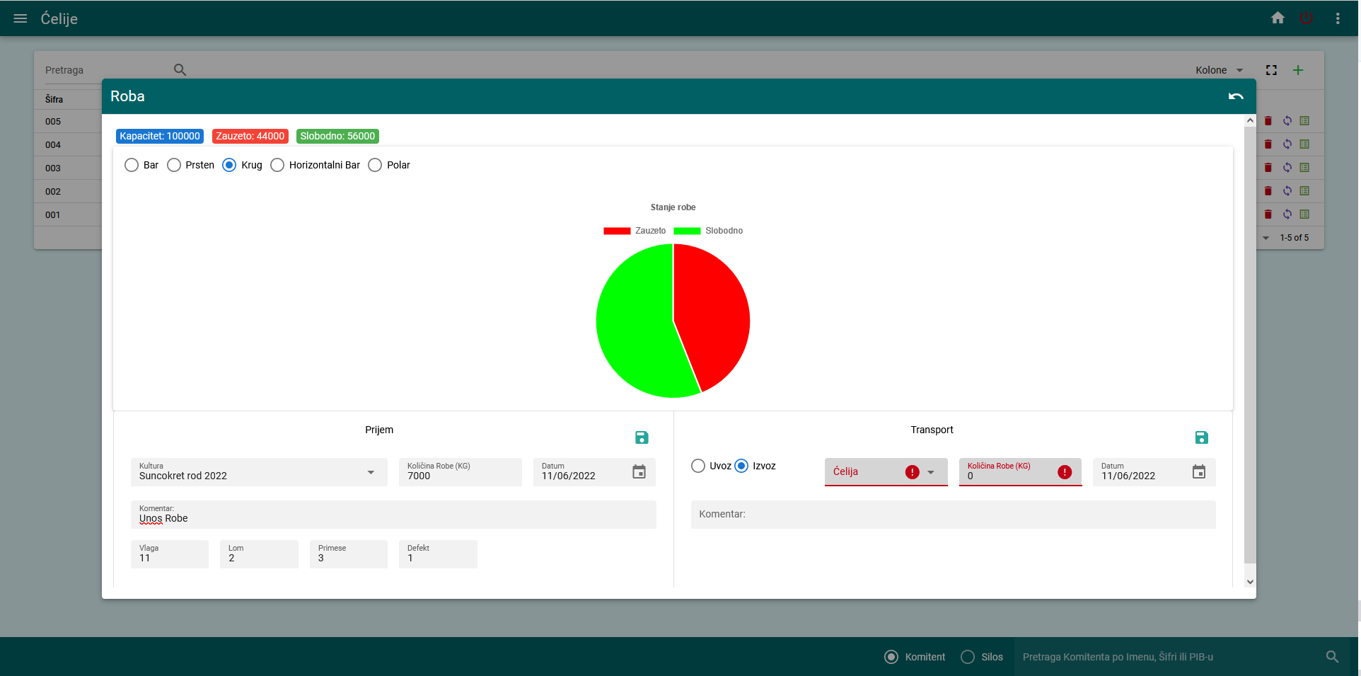 Agro Cloud Solution, Sofver za silose, sofver za vage, program za silose, program za vage